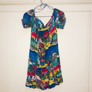 Off the shoulder dress